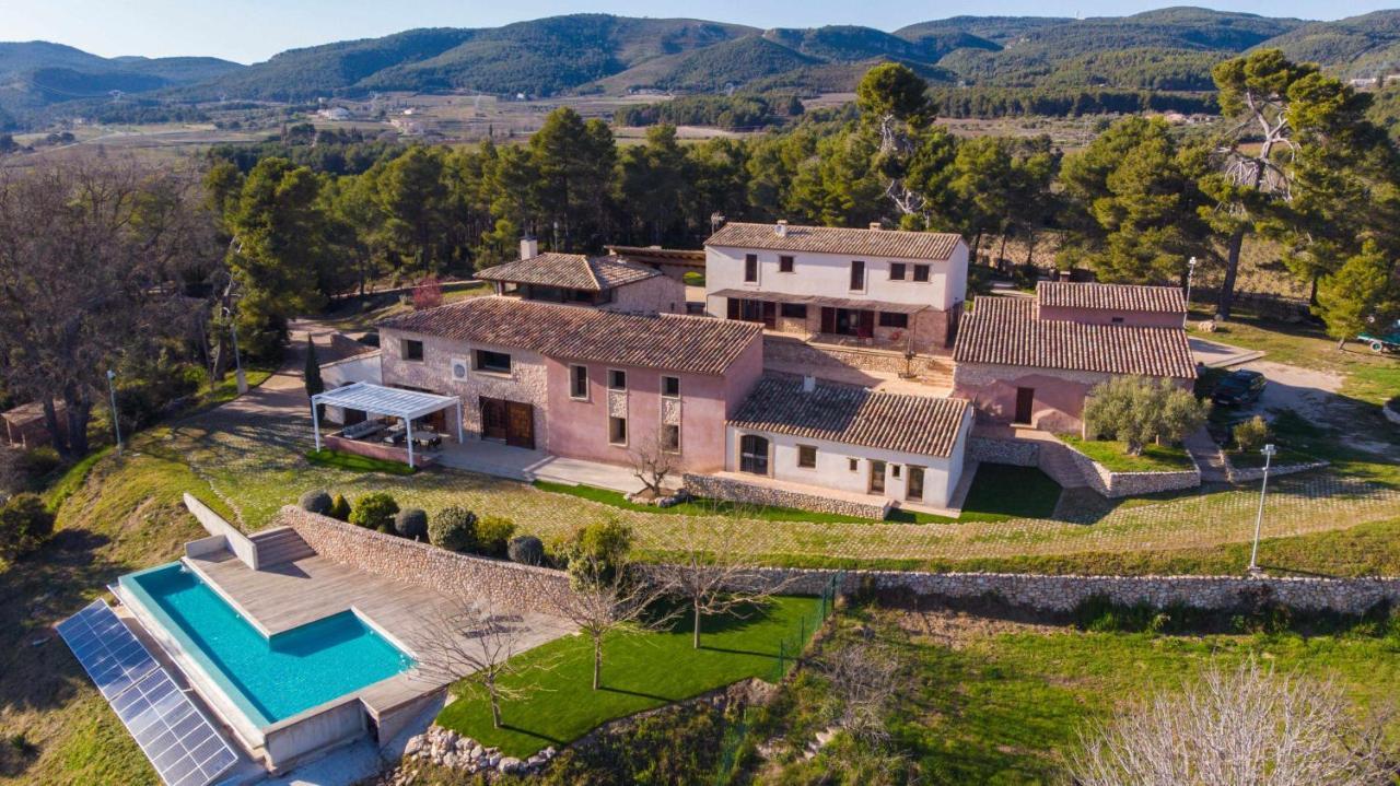 Casa Rural Masia Les Apieres El Pla de Manlleu Eksteriør billede