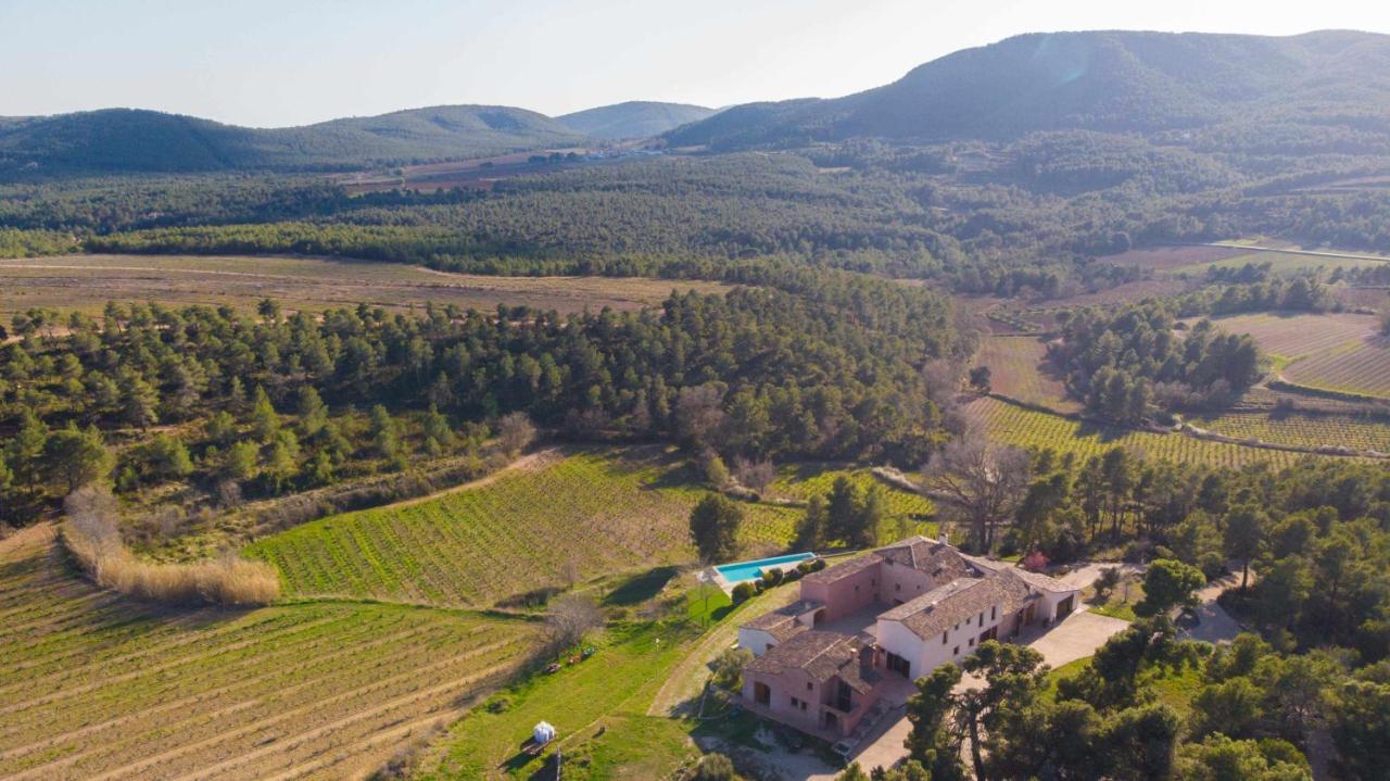 Casa Rural Masia Les Apieres El Pla de Manlleu Eksteriør billede