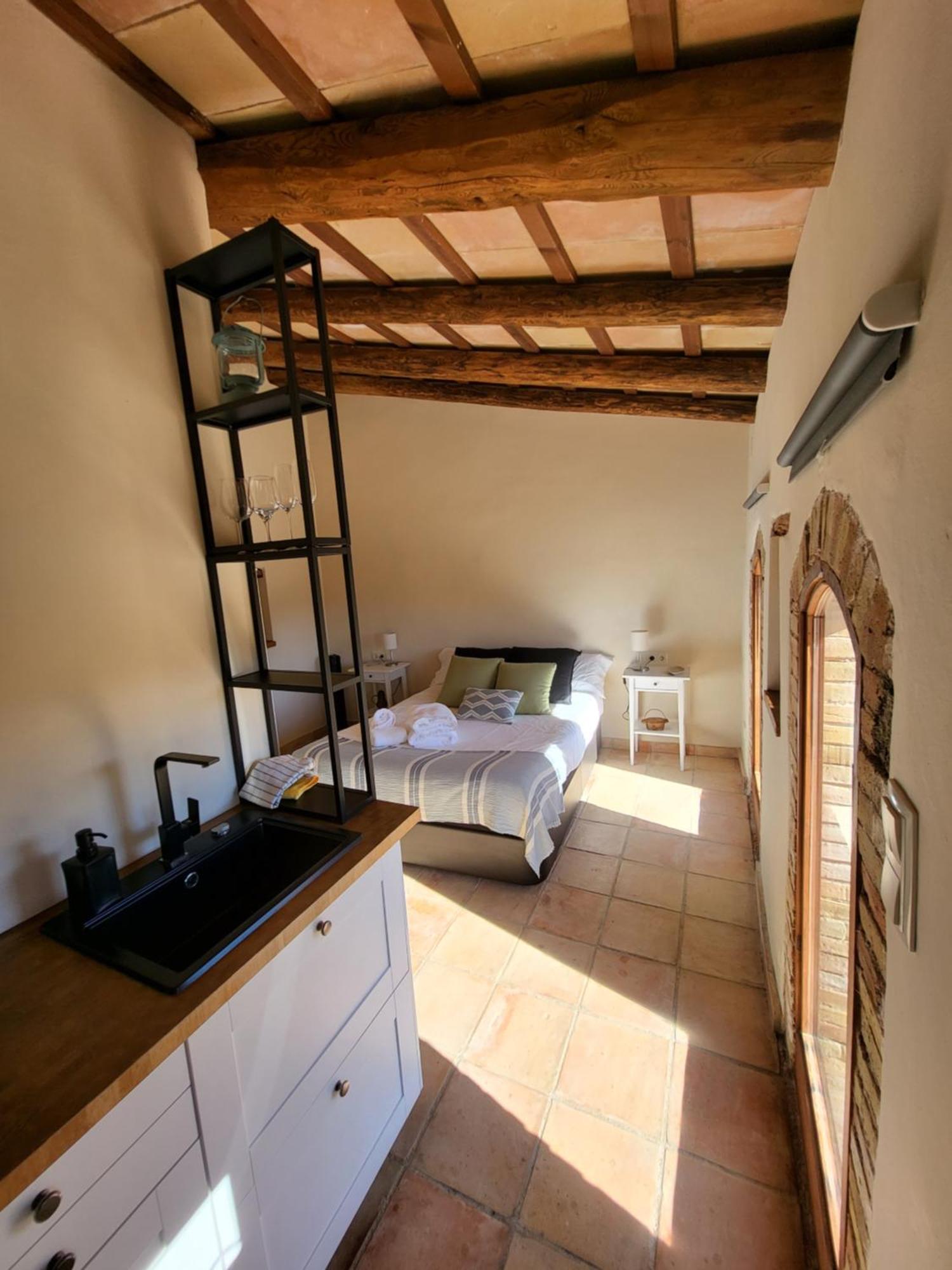 Casa Rural Masia Les Apieres El Pla de Manlleu Eksteriør billede