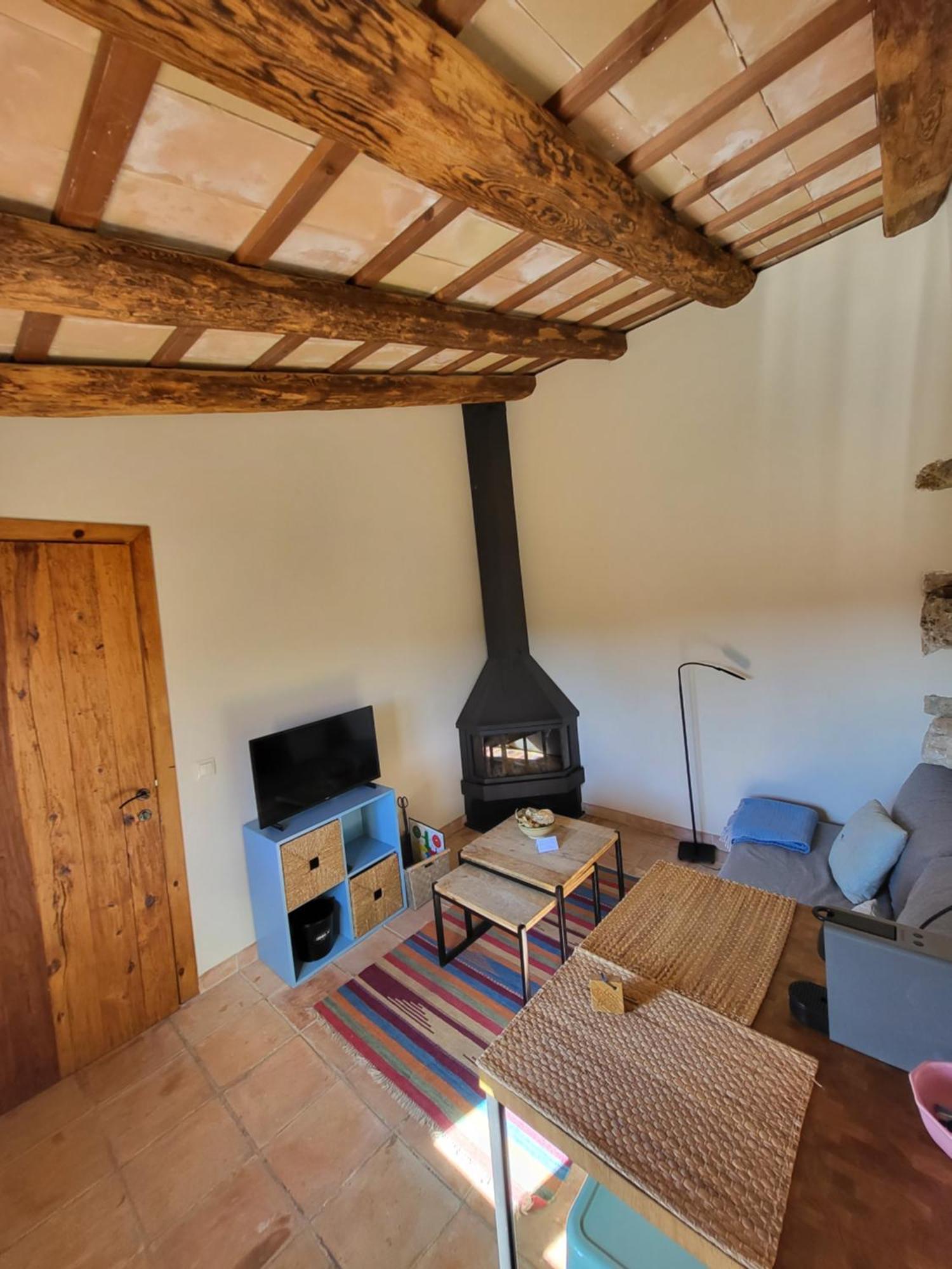 Casa Rural Masia Les Apieres El Pla de Manlleu Eksteriør billede