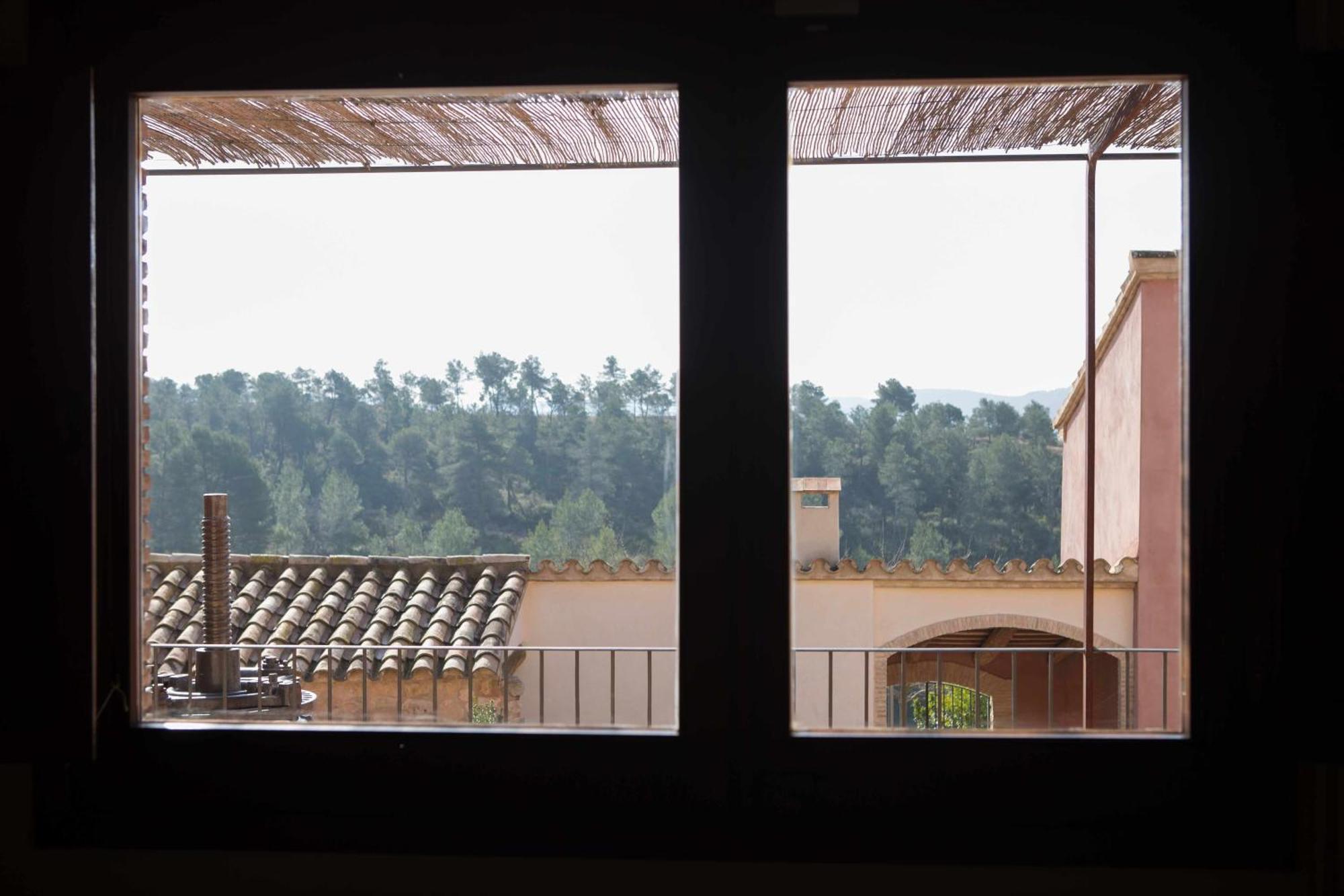 Casa Rural Masia Les Apieres El Pla de Manlleu Eksteriør billede