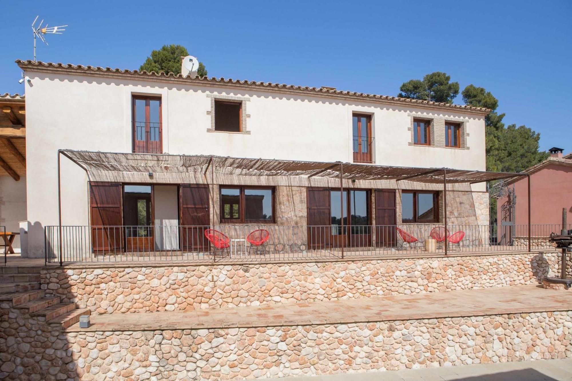 Casa Rural Masia Les Apieres El Pla de Manlleu Eksteriør billede