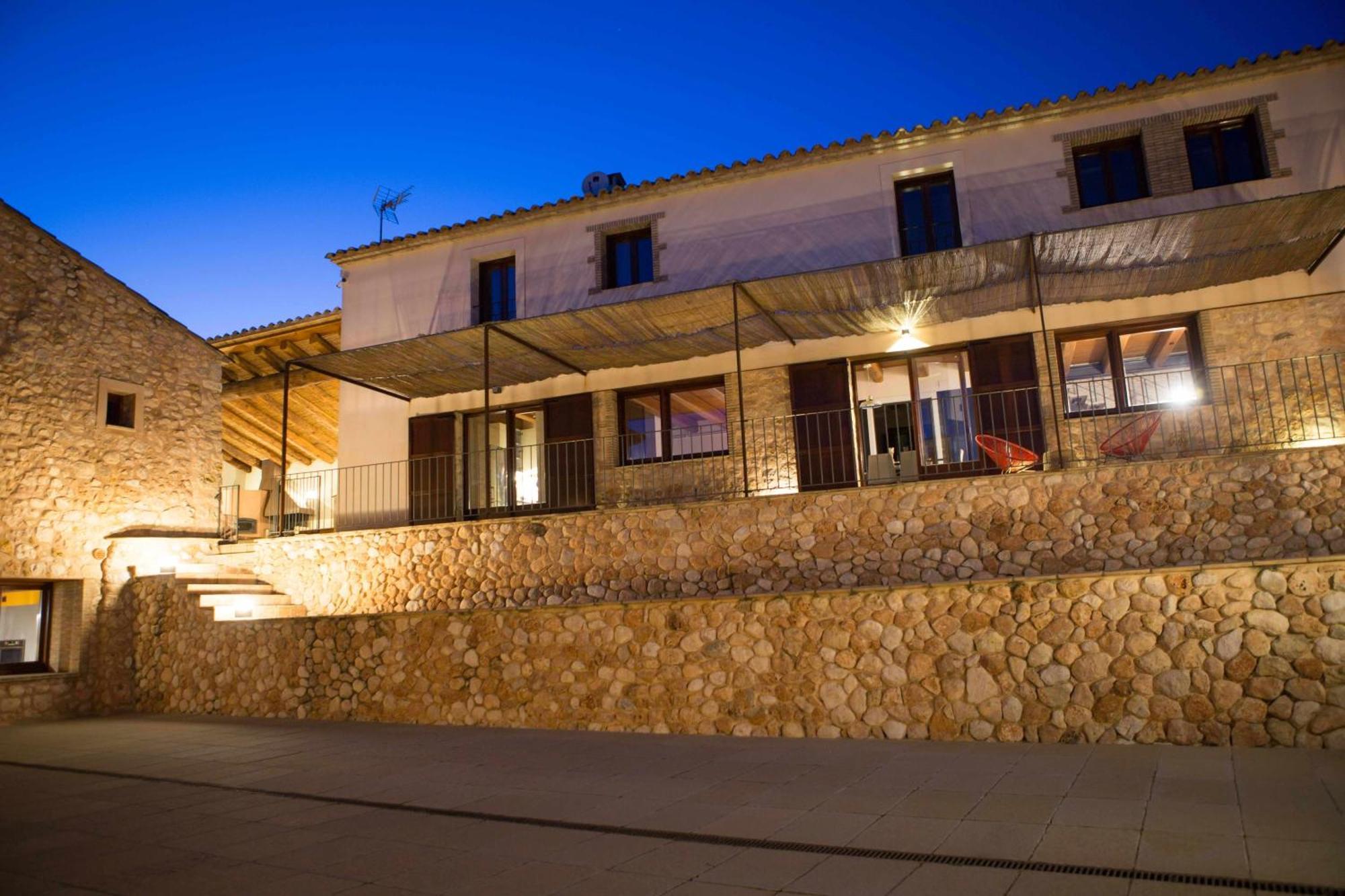 Casa Rural Masia Les Apieres El Pla de Manlleu Eksteriør billede