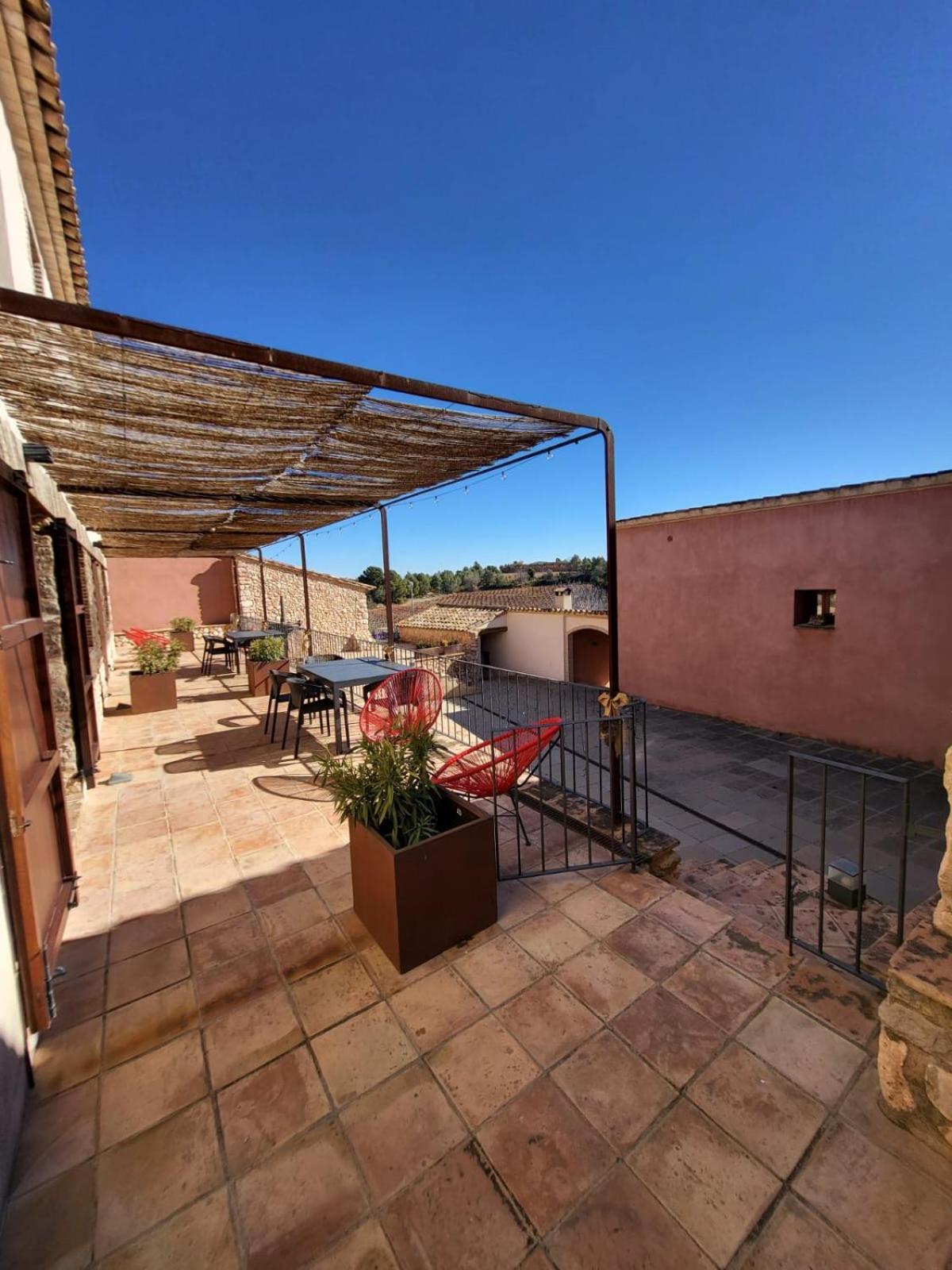 Casa Rural Masia Les Apieres El Pla de Manlleu Eksteriør billede